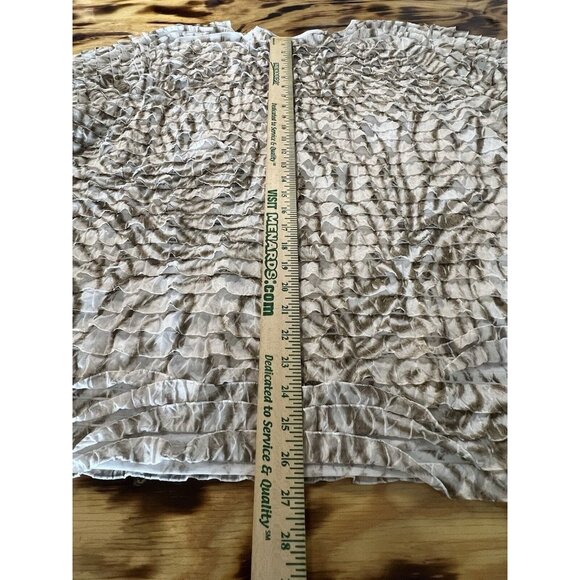 Maggie Barnes Top Blouse Plus Size 5X Pleated Ruffle Style Classic Business City - Picture 5 of 7